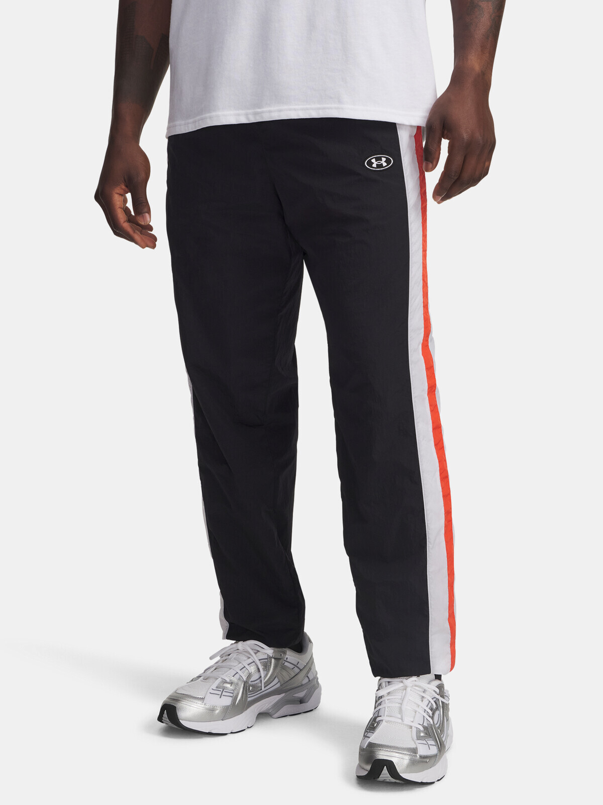 Pánské sportovní kalhoty Under Armour UA Icon Wvn Track Pnt-BLK - Pánské