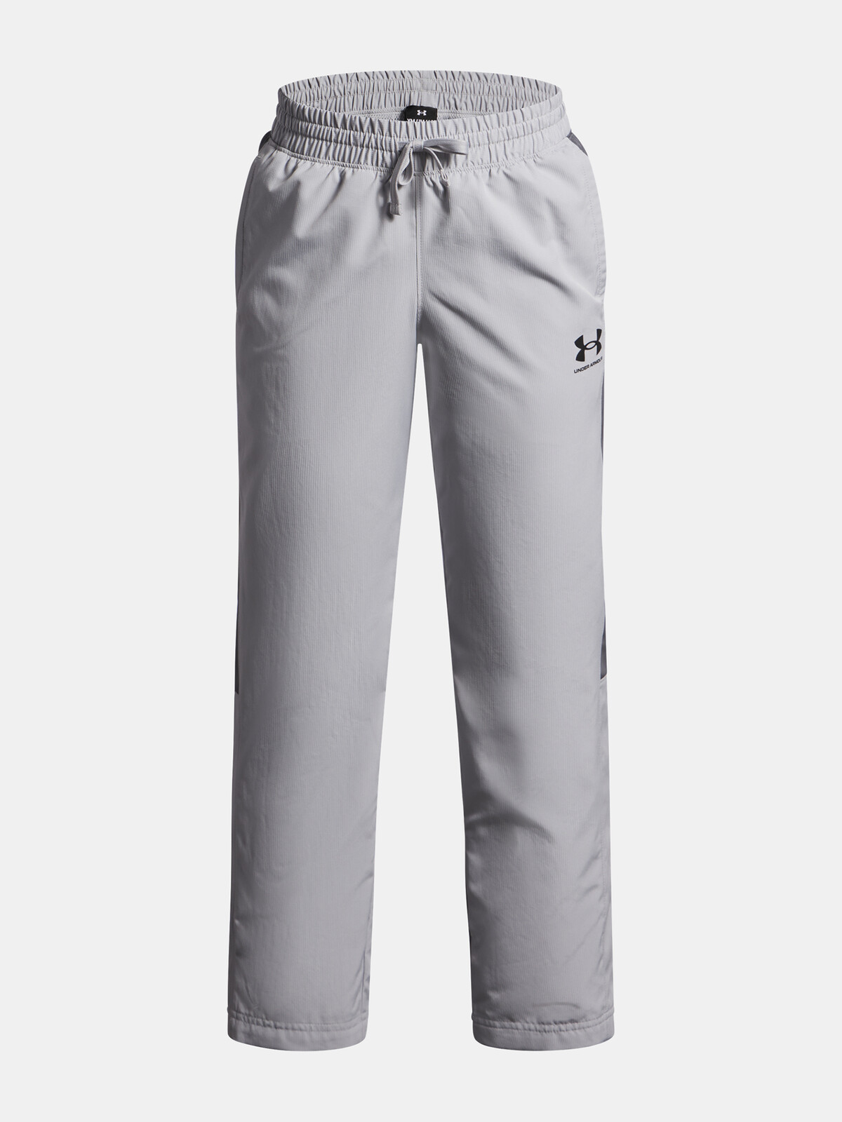 Chlapecké sportovní kalhoty Under Armour UA B Rival Wvn Pant-GRY - Kluci