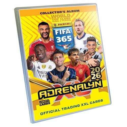 Fotbalové album na karty Panini FIFA 365 2025/2026 Adrenalyn - Binder