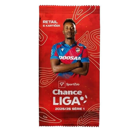 Fotbalové karty Chance liga 2025-2026 1. série Retail balíček