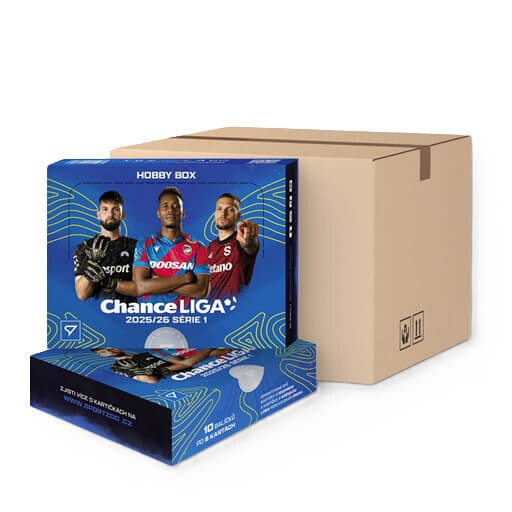 Fotbalové karty Chance liga 2025-2026 1. série Hobby case