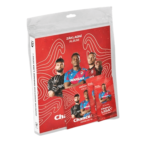 Fotbalové karty Chance liga 2025-2026 1. série Starter Pack