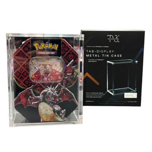 Akrylový box na Pokémon EX Regular Tin Case