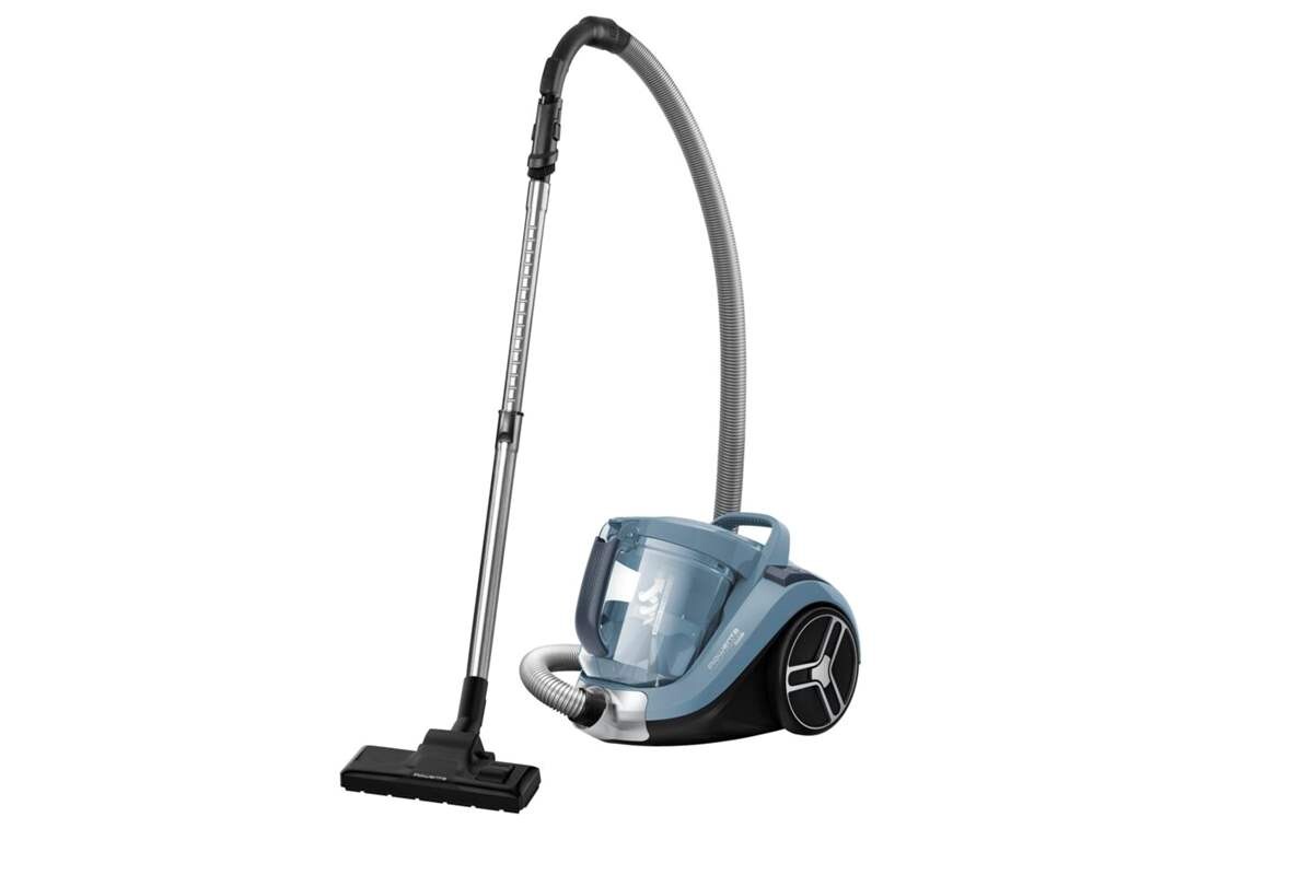 Bezsáčkový vysavač Rowenta Compact Power XXL RO4B11EA Azurová/Šedá