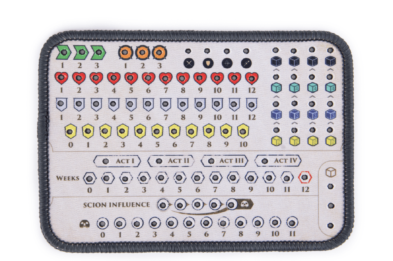 Chip Theory Games Hoplomachus Premium Hero Tracker Mat