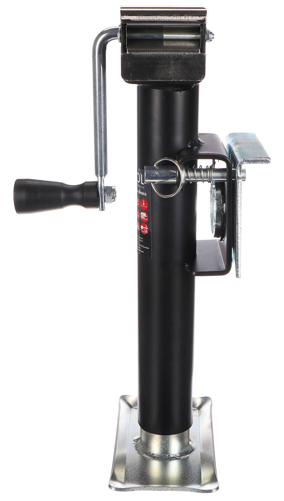 Zvedák přívěsu SX TRAILER JACK 900KG, svařovaný, plochý SIXTOL