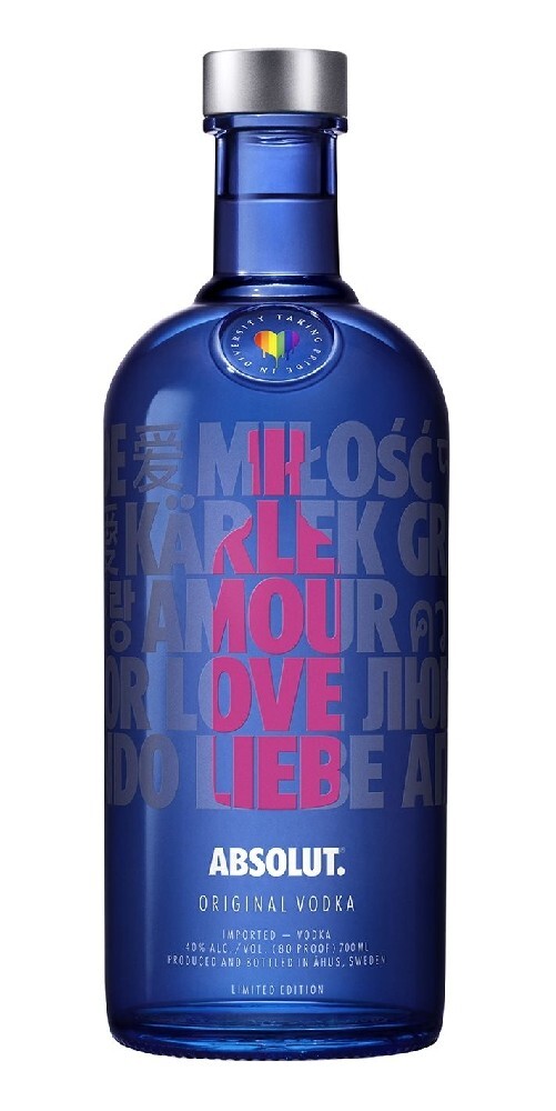 Absolut Drop of Love 0.7l