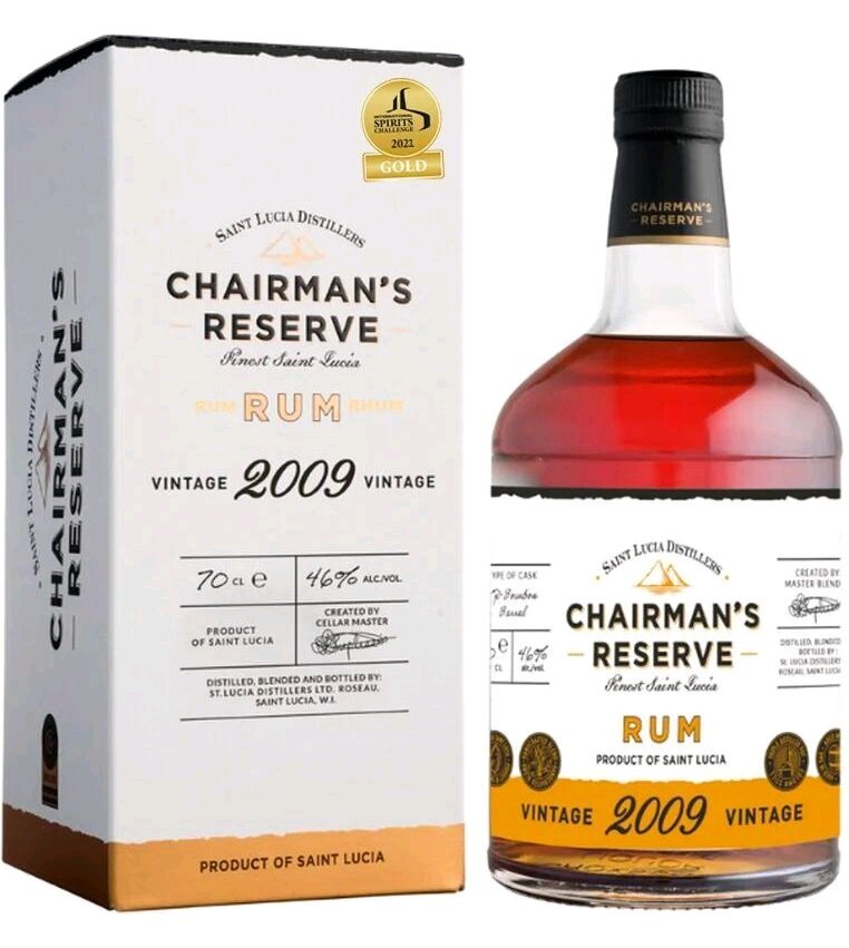 Rum Chairmans Reserve Chairmans Vintage 2009 gB 46%0.70l