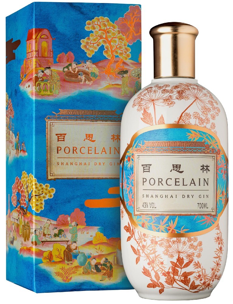 Porcelain Shanghai Dry Gin 0.7l