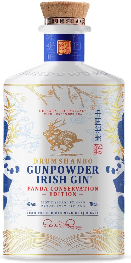 Drumshanbo Gunpowder edice PANDA Conservation 0.7l