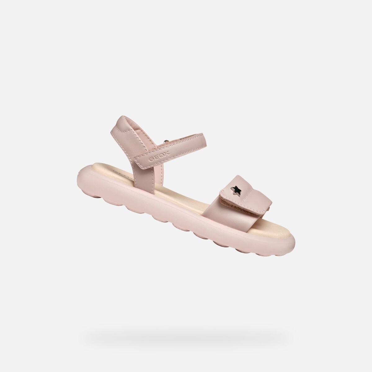 Dívčí sandály geox puffypop starorůžová 38