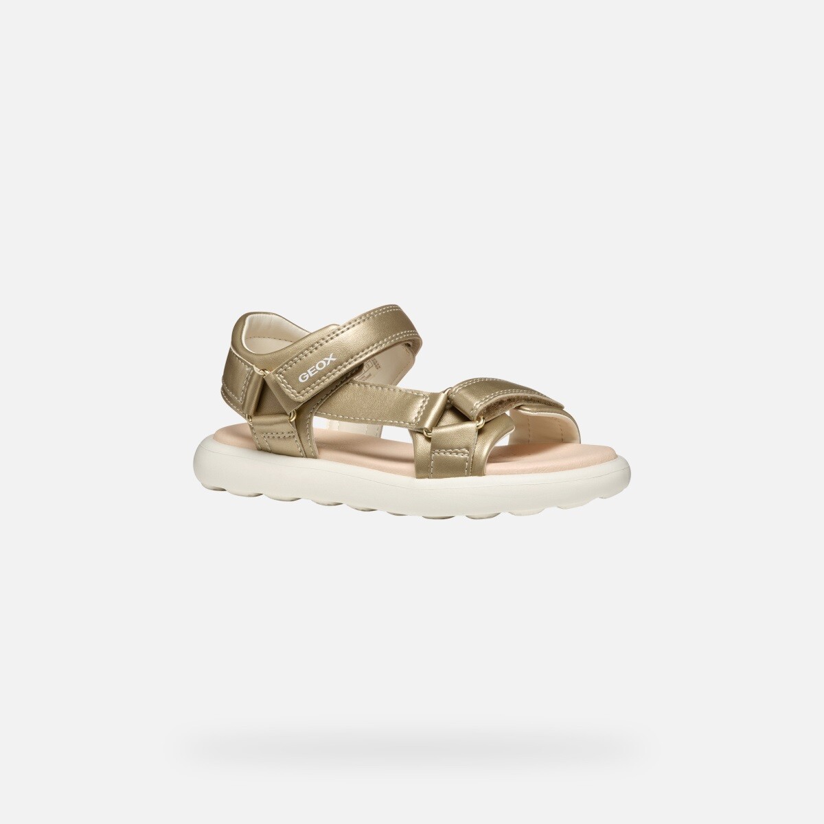 Dívčí sandály geox puffypop zlatá 34