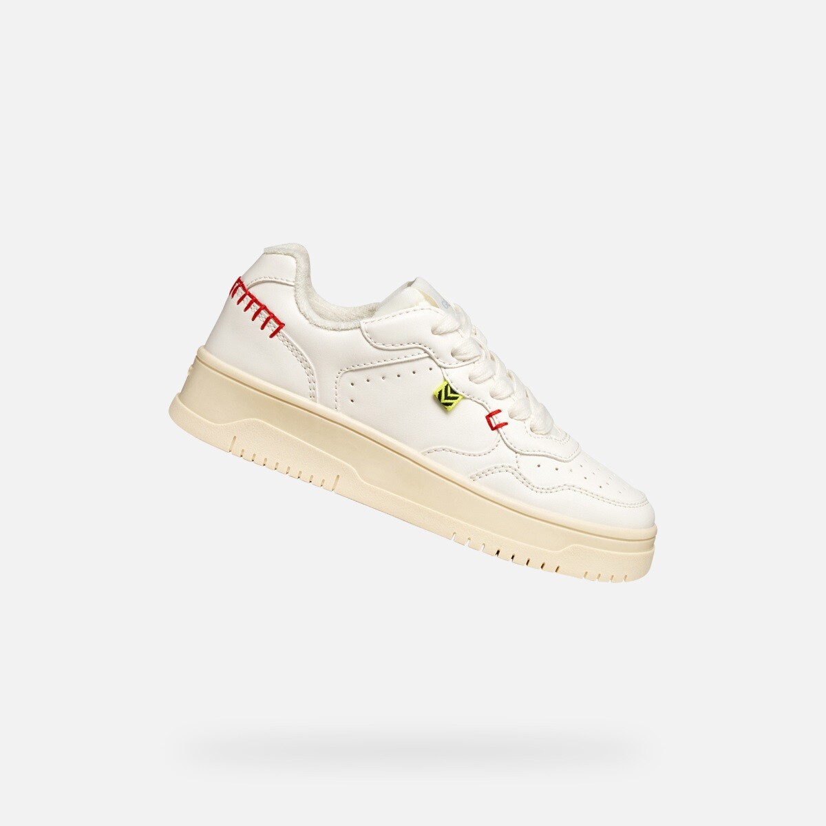 Dívčí tenisky geox lestrella krémová 36