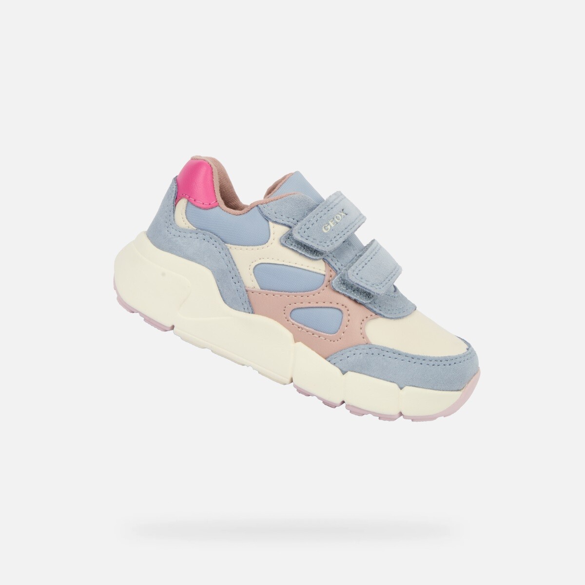 Dívčí tenisky geox flexyper mini světle modrá 27