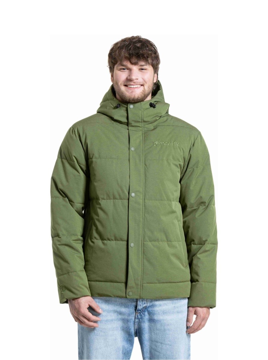 Pánská zimní bunda meatfly tyson olivová s