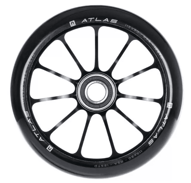 Ethic - Atlas 115mm 12STD Black - kolečko na freestyle koloběžku