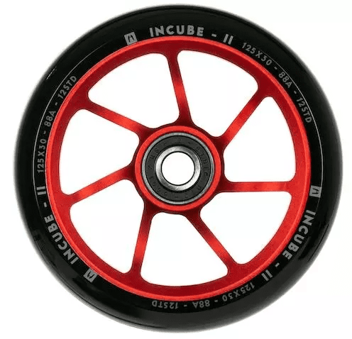 Ethic - Incube V2 125mm 12STD Red - kolečko na freestyle koloběžku