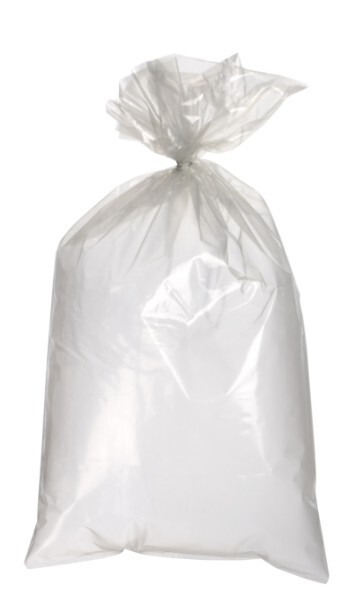 Pytel na odpad LDPE 400 x 1500 mm 30my transparentní na dutince s perforací 400 ks 240L