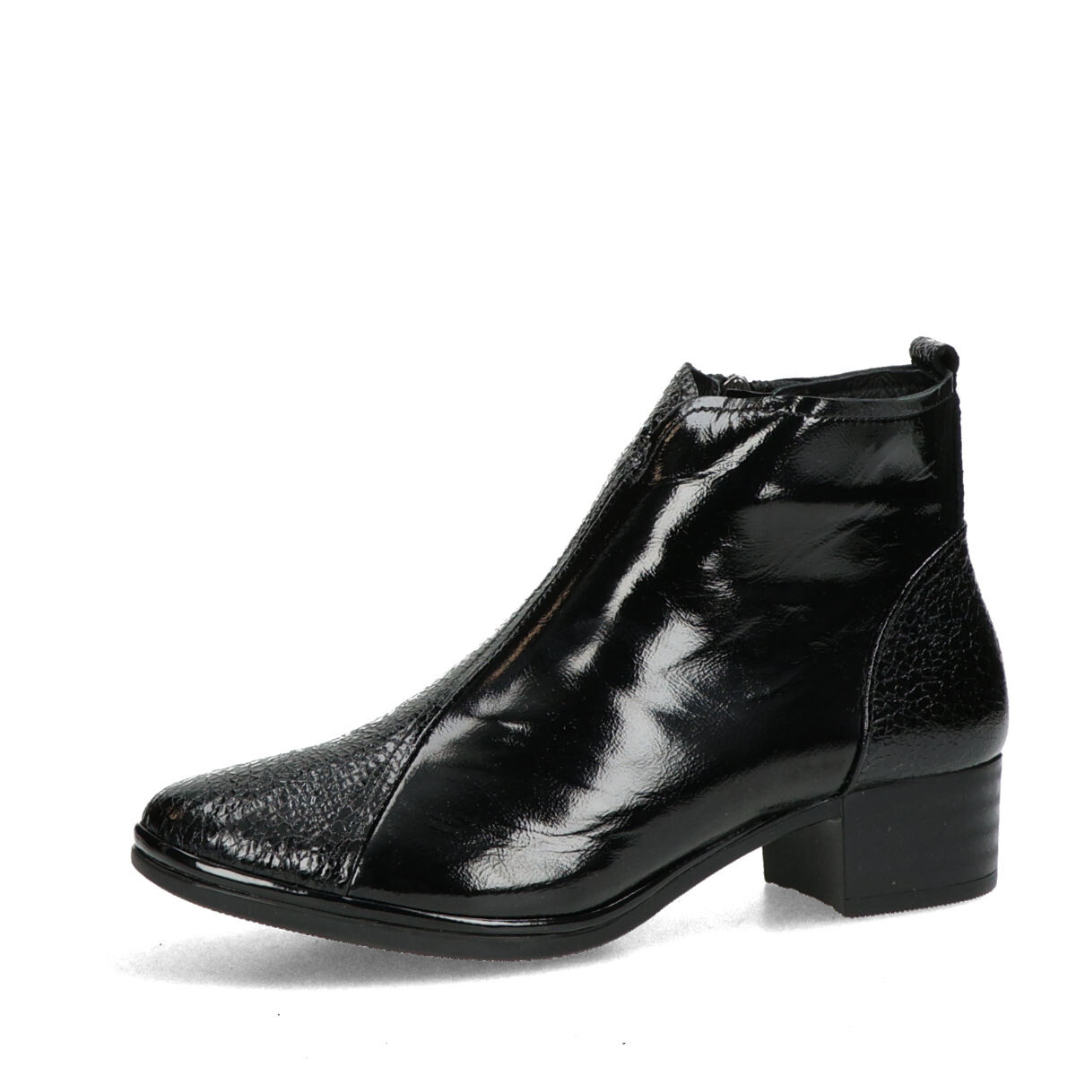 Robel dámské elegantní kotníkové boty - černé - 36