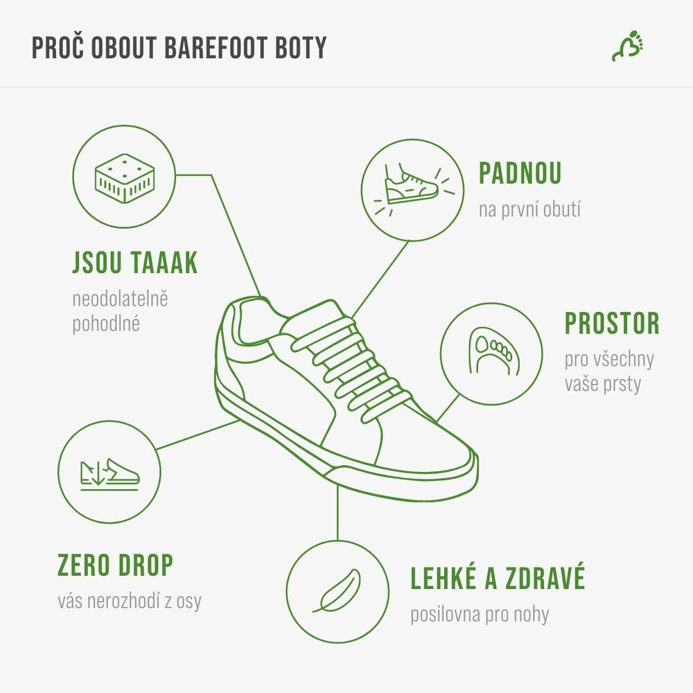 GROUNDIES MONA STRETCH Black Dámské barefoot kozačky - 36