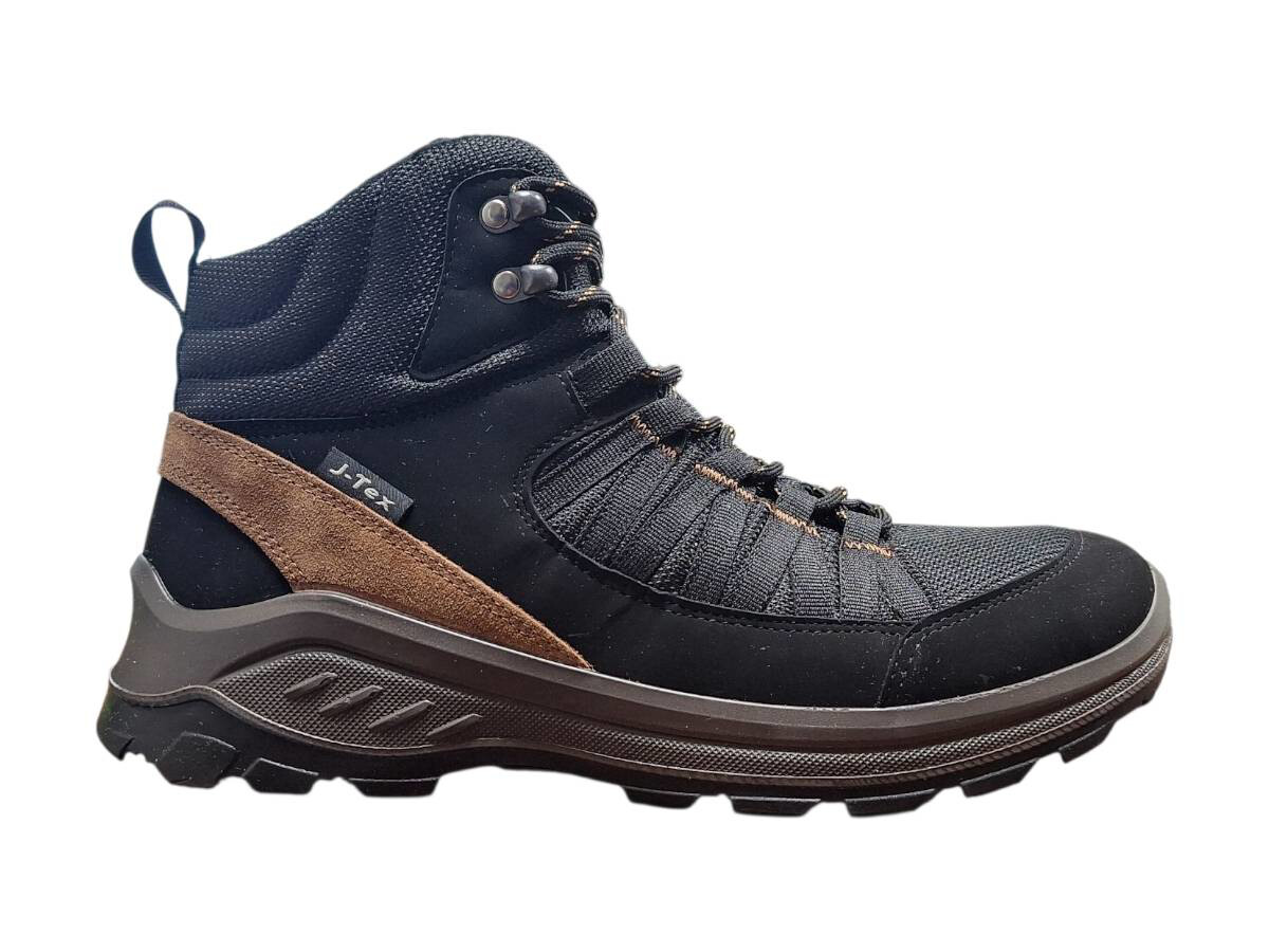 Jacalu A2828z61 Pánské zimní kotníkové boty černé 41