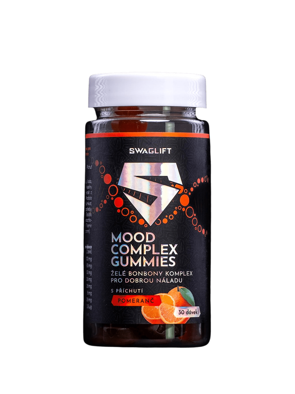 SWAGLIFT MOOD COMPLEX GUMMIES s příchutí pomeranče 60 ks