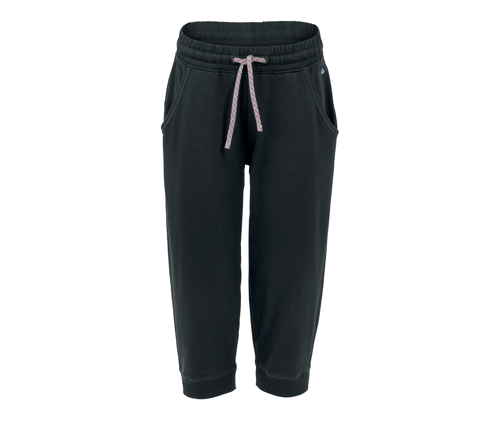 Tchibo - 3/4 sportovní kalhoty - pro ženy - vel. S 36/38 - barva: černá