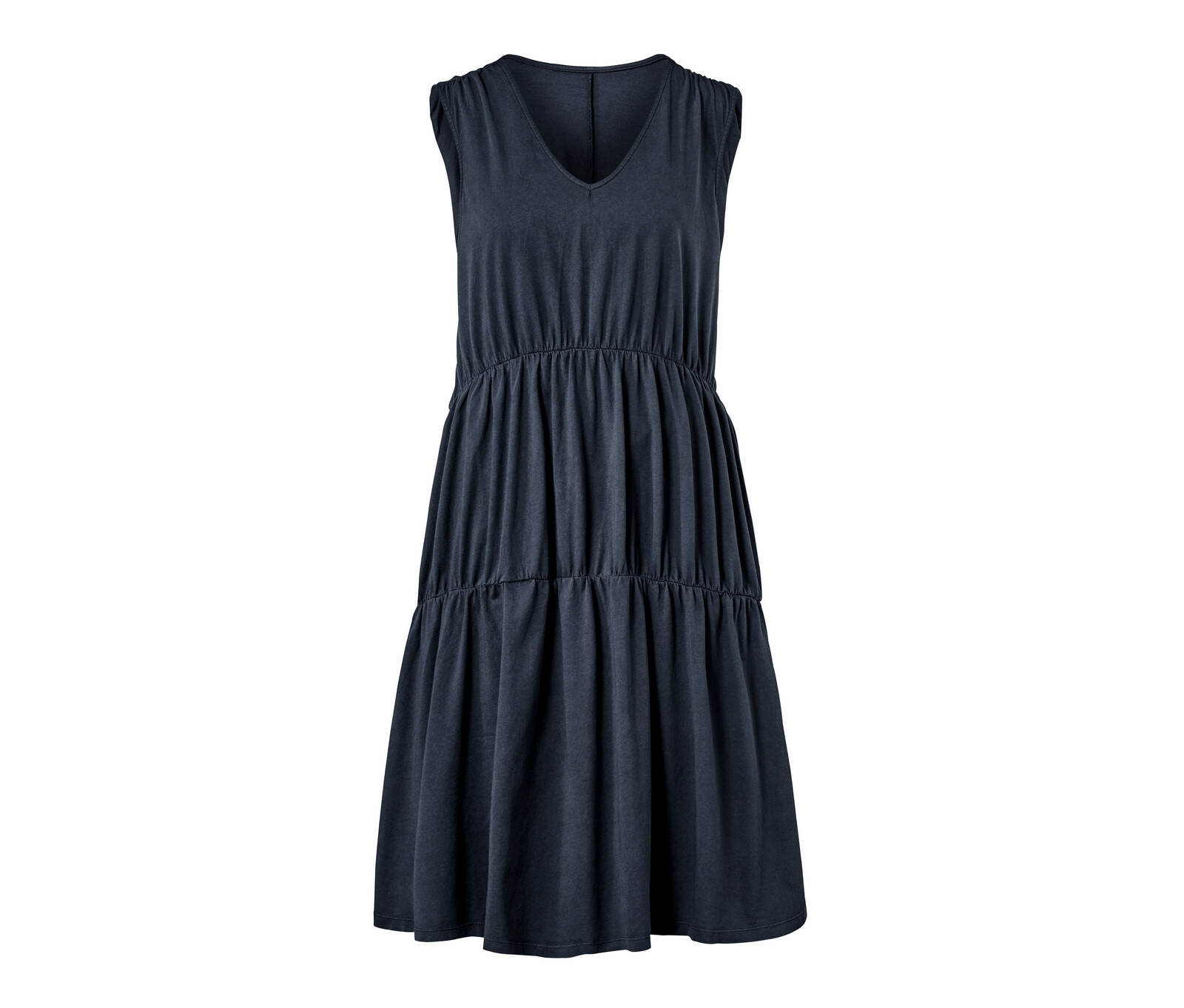 Žerzejové šaty EarthColors® - pro ženy - vel. XL 48/50 - barva: modrá