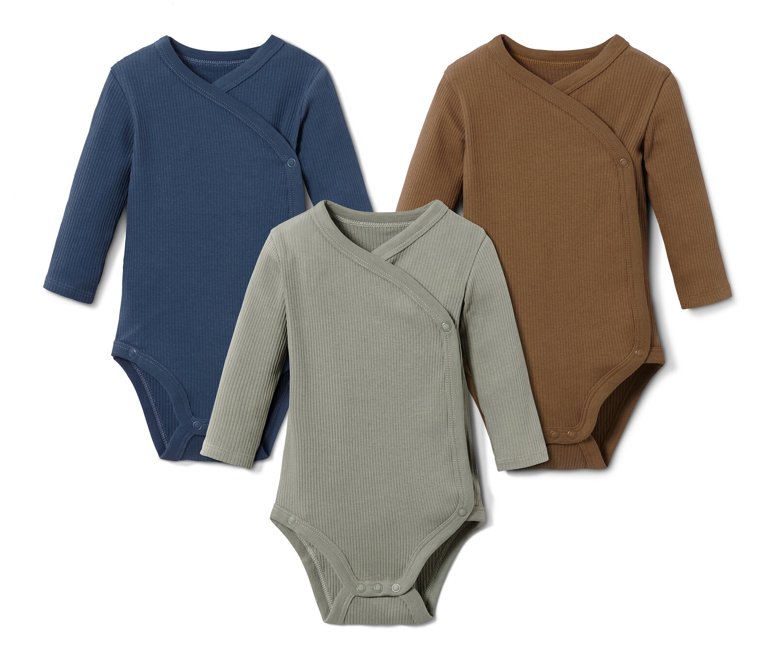 Tchibo - Body s dlouhým rukávem - pro ženy - vel. 86/92 - barva: modrá