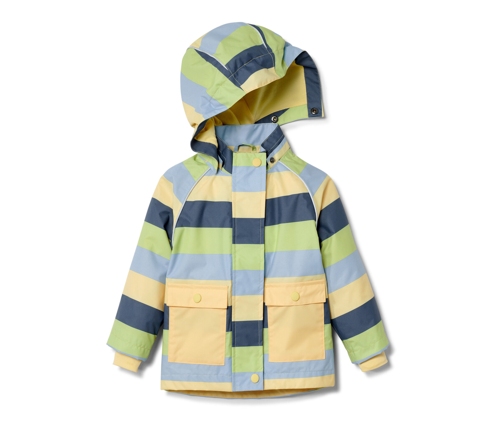 Tchibo - Dětská bunda do deště - vel. 86/92 - barva: modrá/s proužky