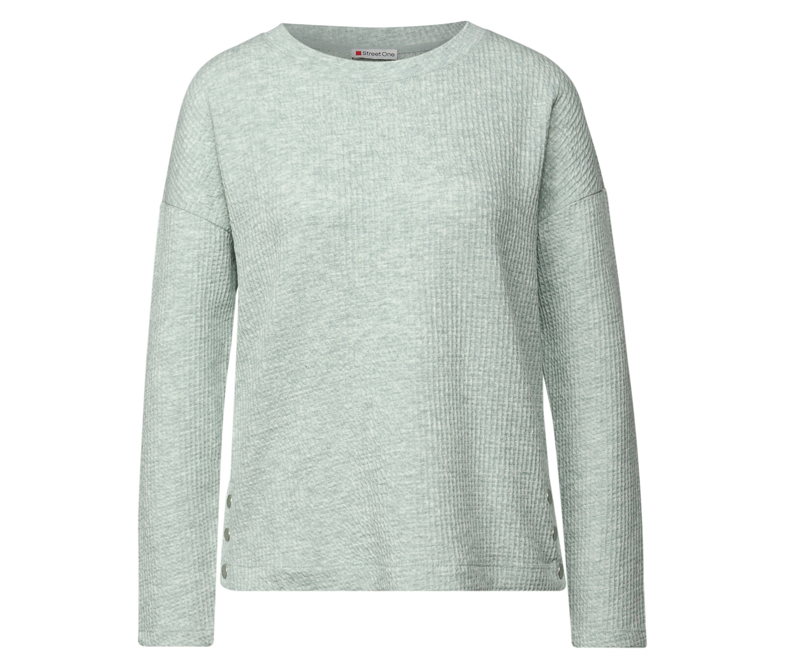 Tchibo - Strukturované tričko Street One - pro ženy - vel. 36 - barva: zelená