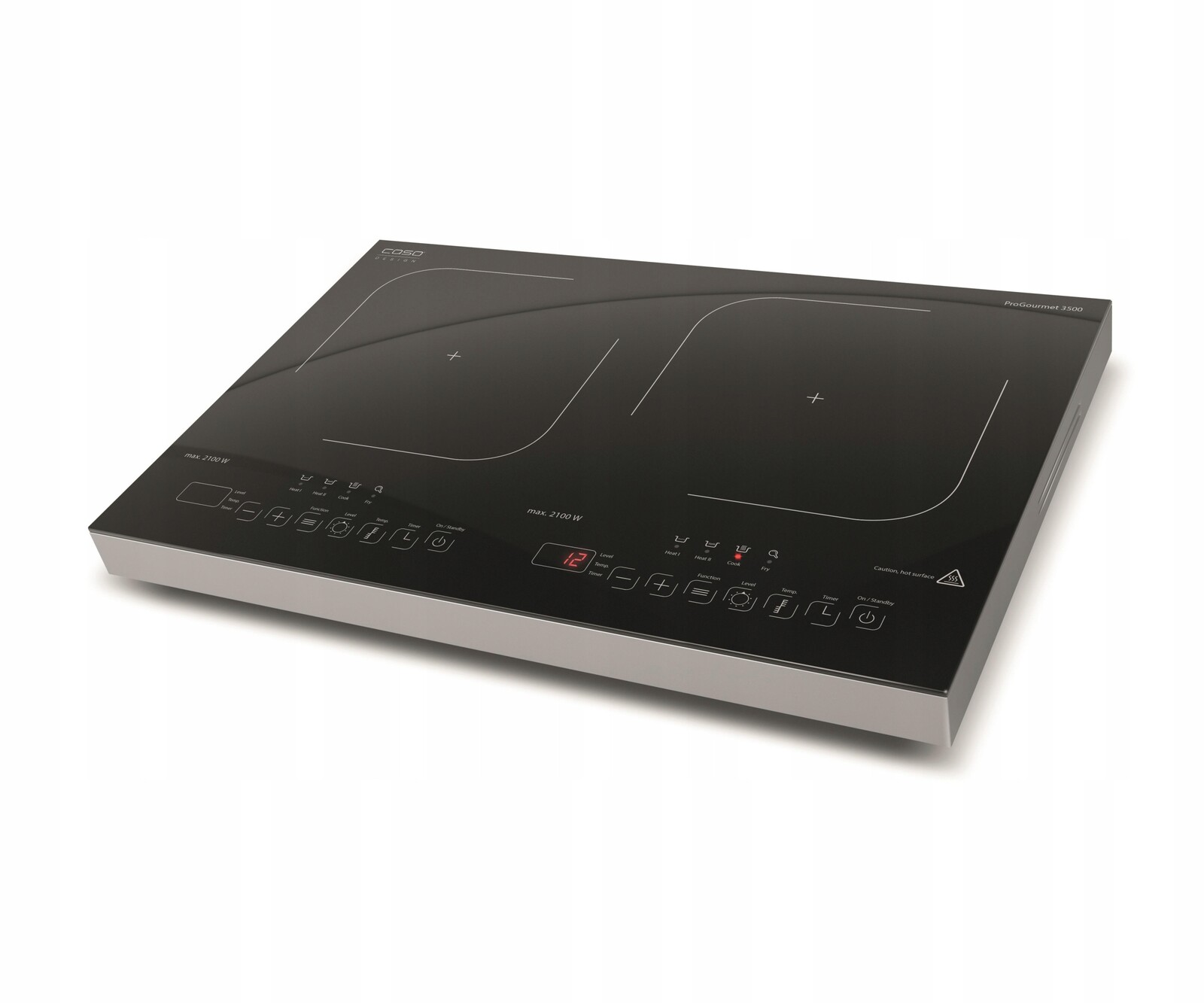Caso ProGourmet 3500 Dvojitá mobilní indukční varná deska, Powersharing 3500 W