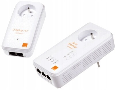 Zesilovač signálu Wi-Fi Extander 500 Mbits/s Orange