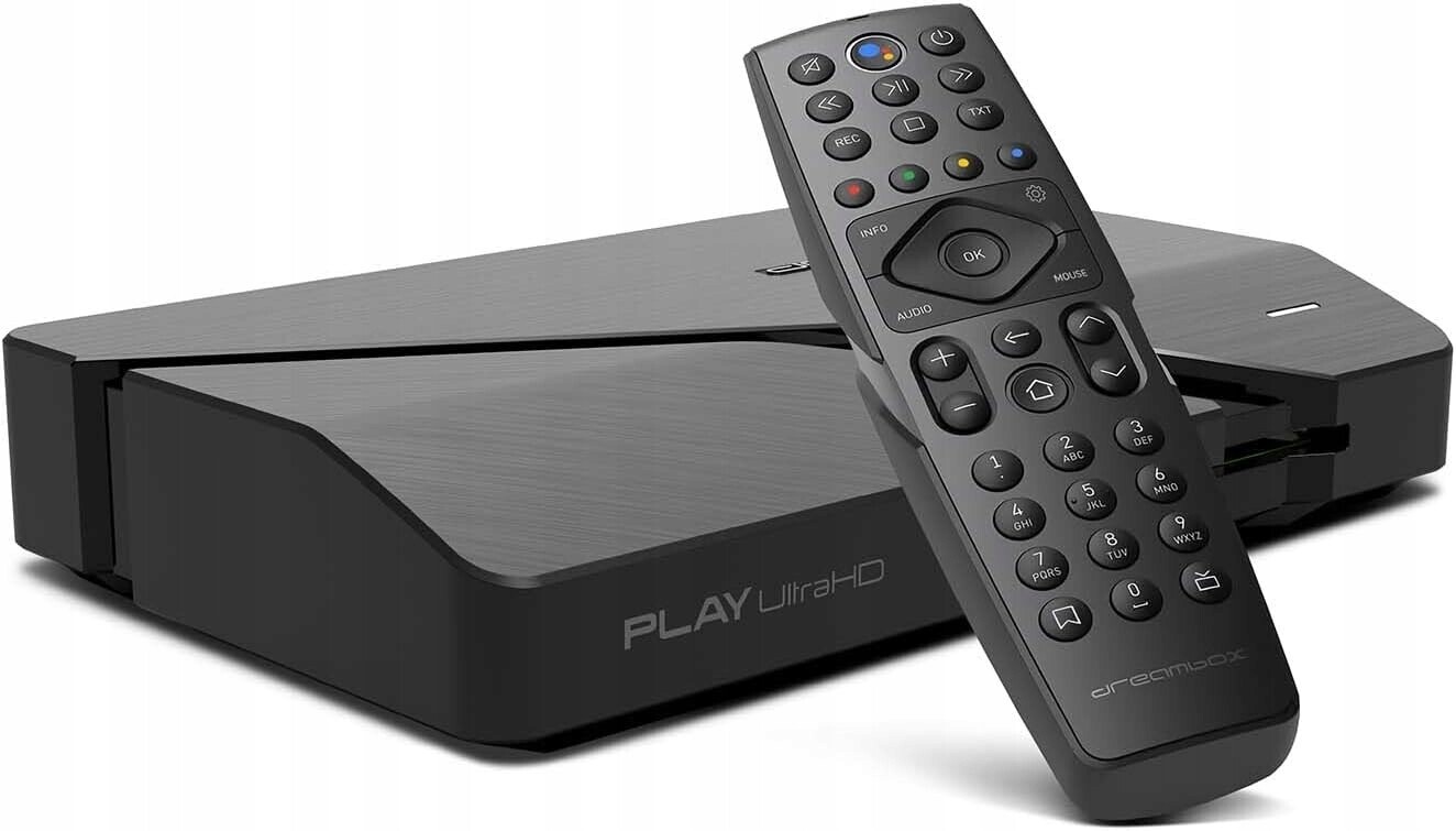 Dreambox Play Android Tv 11 Černý, Duální WiFi, Lan, Bluetooth, Hdmi