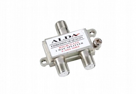 Rozbočovač Sat 2 Way Splitter Tv Anténní 5-2400MHz Konektory F ZLA0370