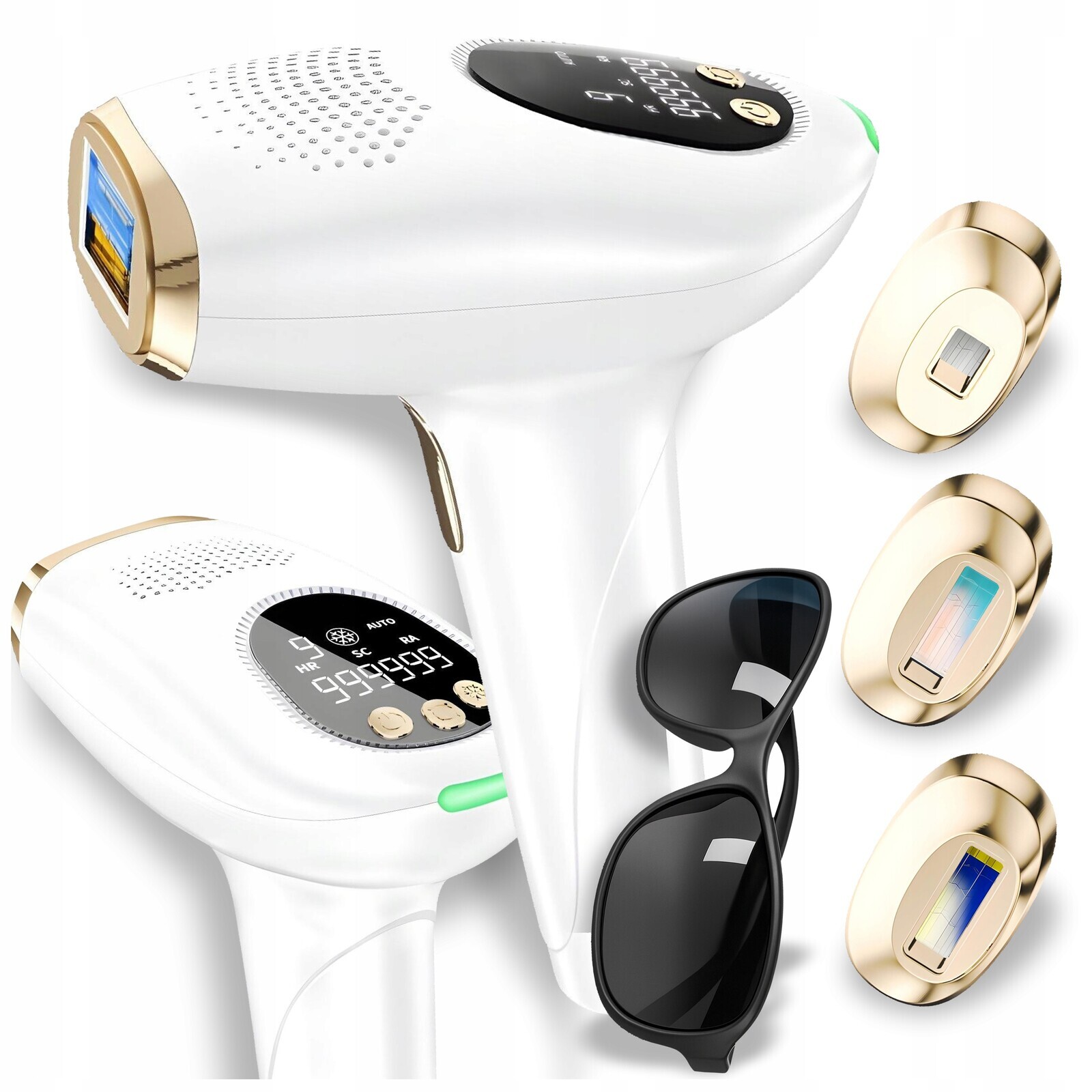 Depilátor Bezbolestný laserový obličej Tělo Nohy Bikini Regenerace Kůže Ipl