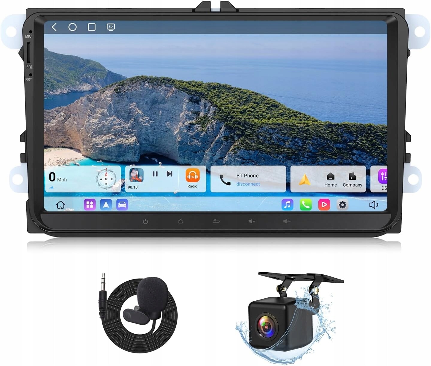 Autorádio Eonon VWX6S Android 13 6+64 Gb, 4G Seat Škoda Golf V/VI