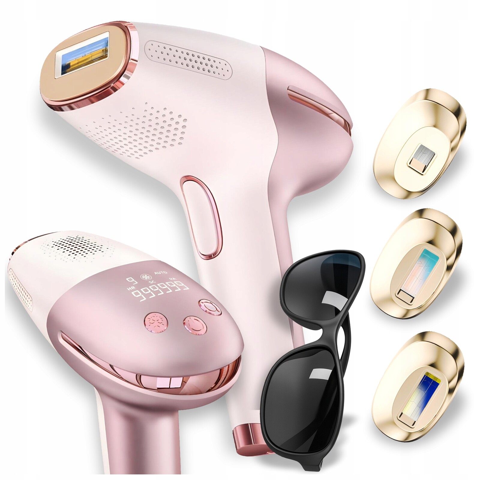 Depilátor Ipl Bezbolestný laserový obličej Tělo Nohy Bikini Regenerace Pokožky