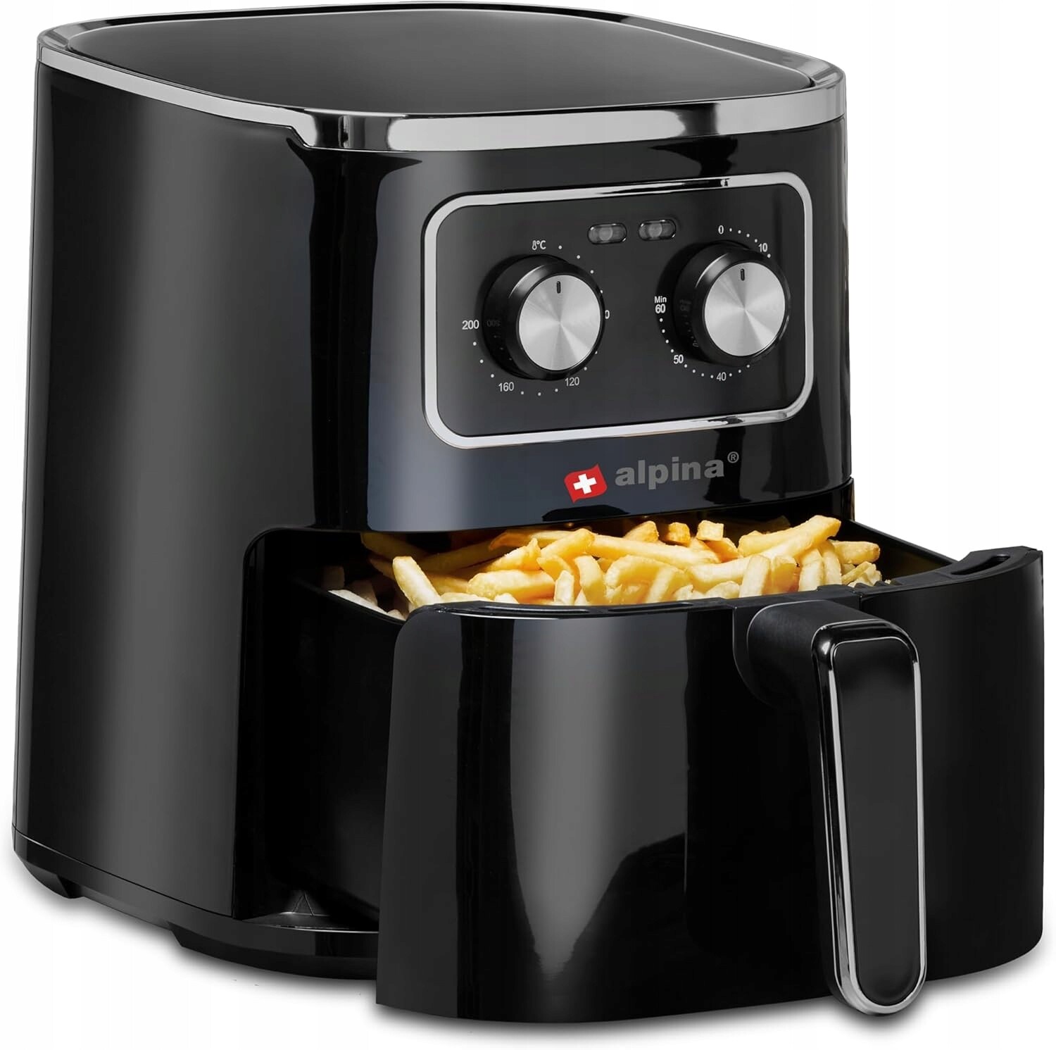 Beztuková Fritéza Air Fryer Fritéza 4,5 L 1450 W Alpina