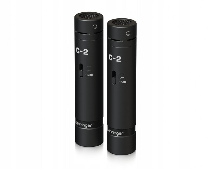 Behringer C-2 Dark Edition – Dvojice kondenzátorových mikrofonů