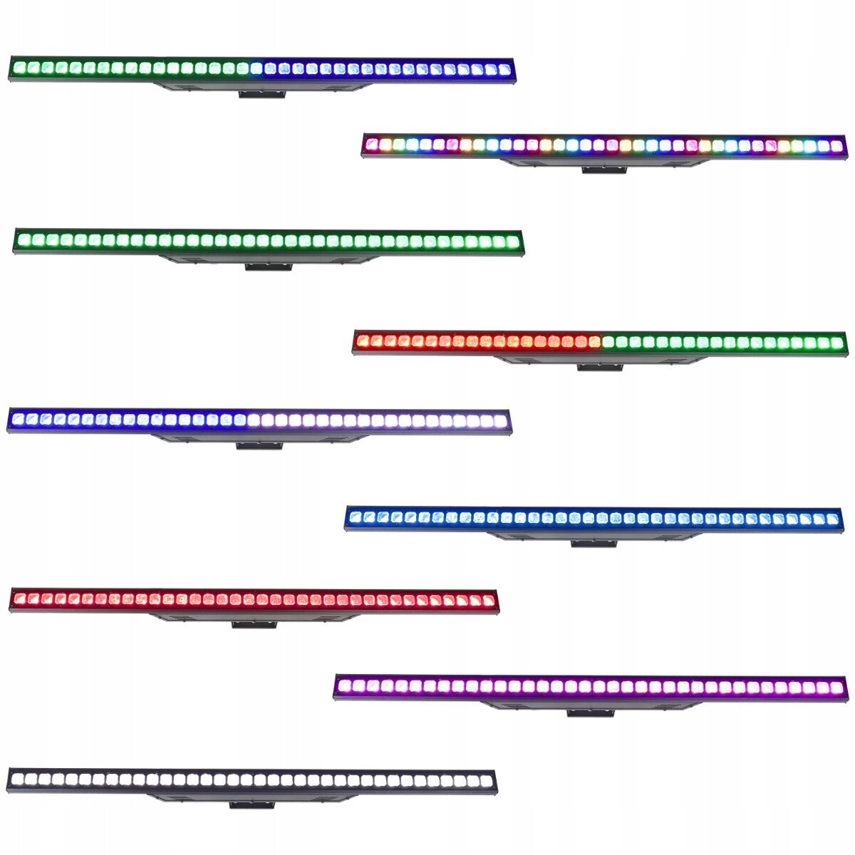 Light4Me Led Wall 363 – Led osvětlovací lišta DMX 36x3W Rgb Smd 3535