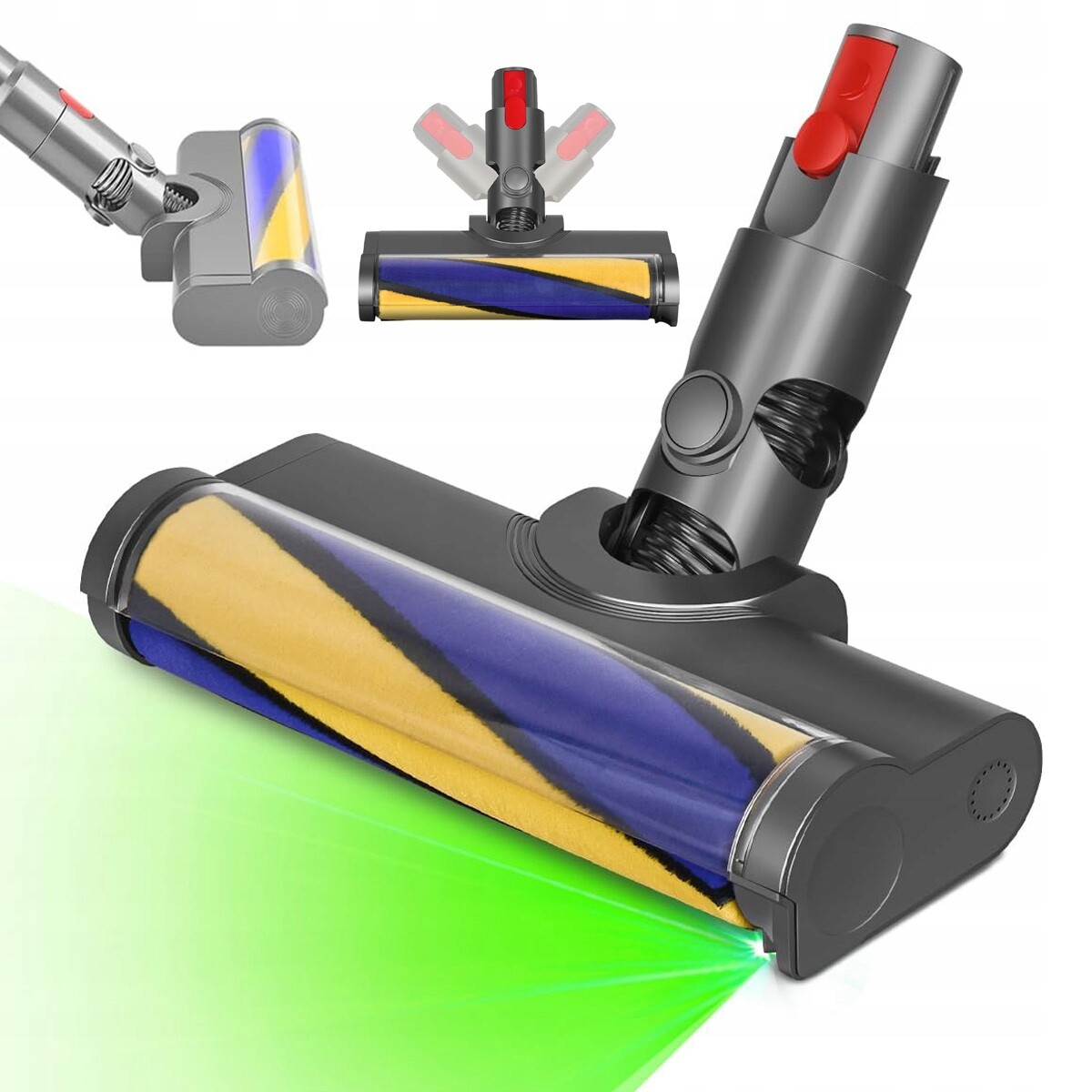 Elektrický Kartáč Led Mopu Pro Vysavač Dyson V7 V8 V10 V11 V15