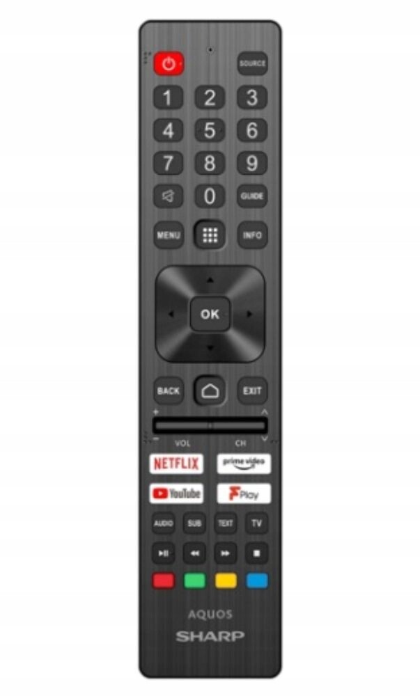 Dálkové Ovládání Pro Tv Sharp SHW/RMC/0137N Originál