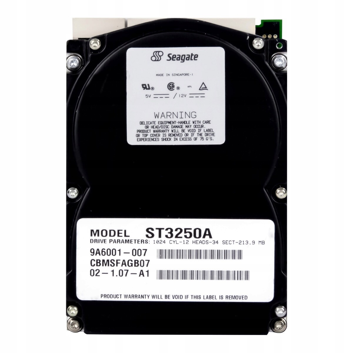 Seagate 213.9MB 3811RPM Ata 3.5'' ST3250A