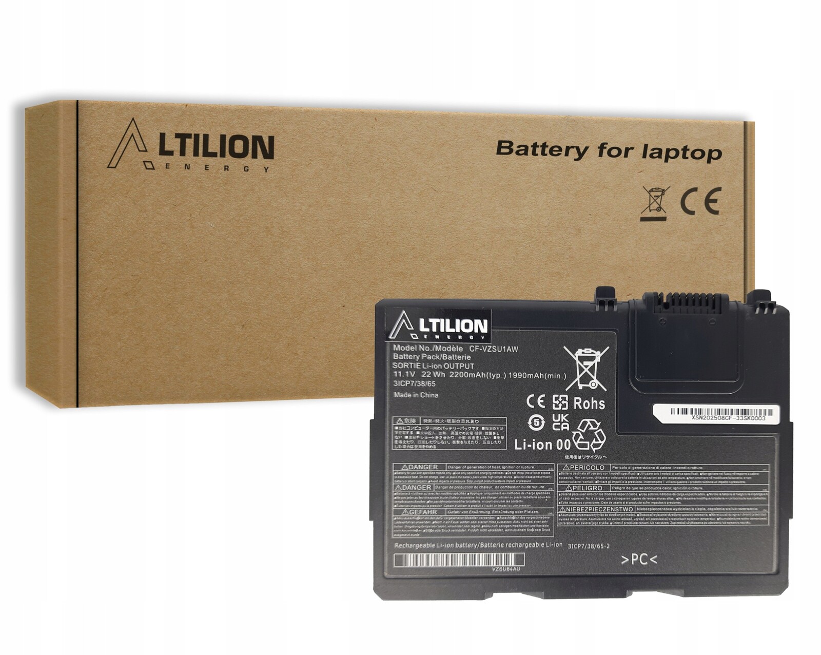 Baterie CF-VZSU1AW pro Panasonic Toughbook CF-33