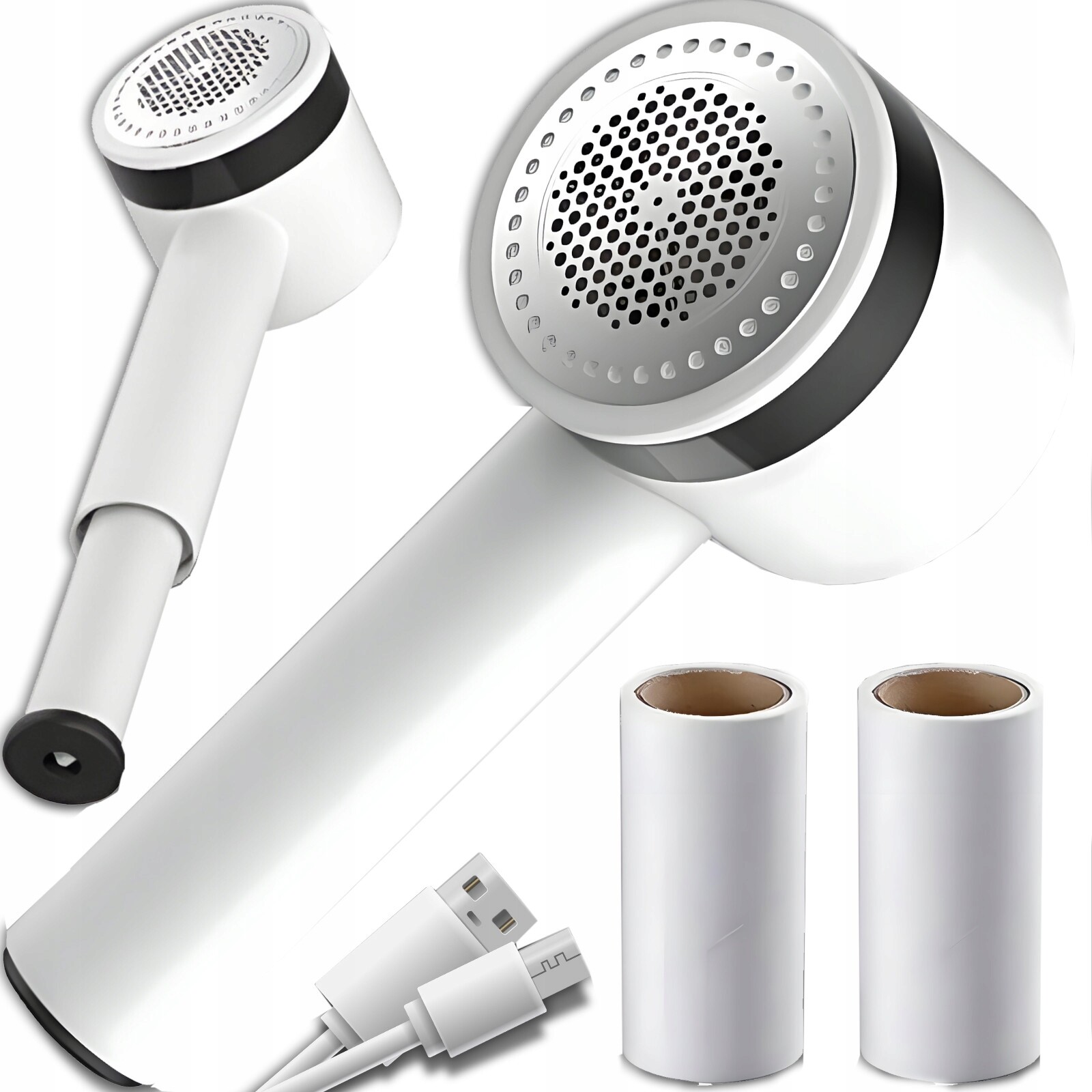 Odžmolkovač a oblečení svetrů, čalounění, 2 válečky na srst