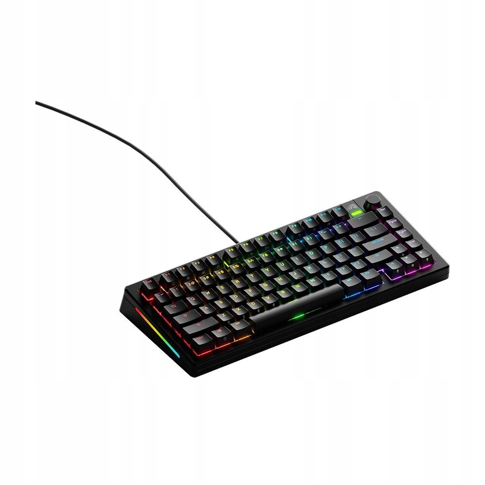 Glorious Gmmk 3 75% Prebuilt Rgb drátová mechanická klávesnice, černá