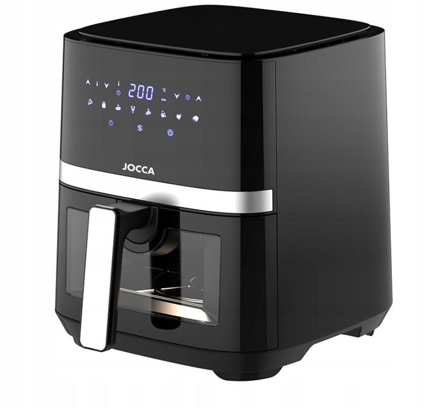 Jocca Fritéza bez tuku 5L 1450W Zdravé vaření Led obrazovka
