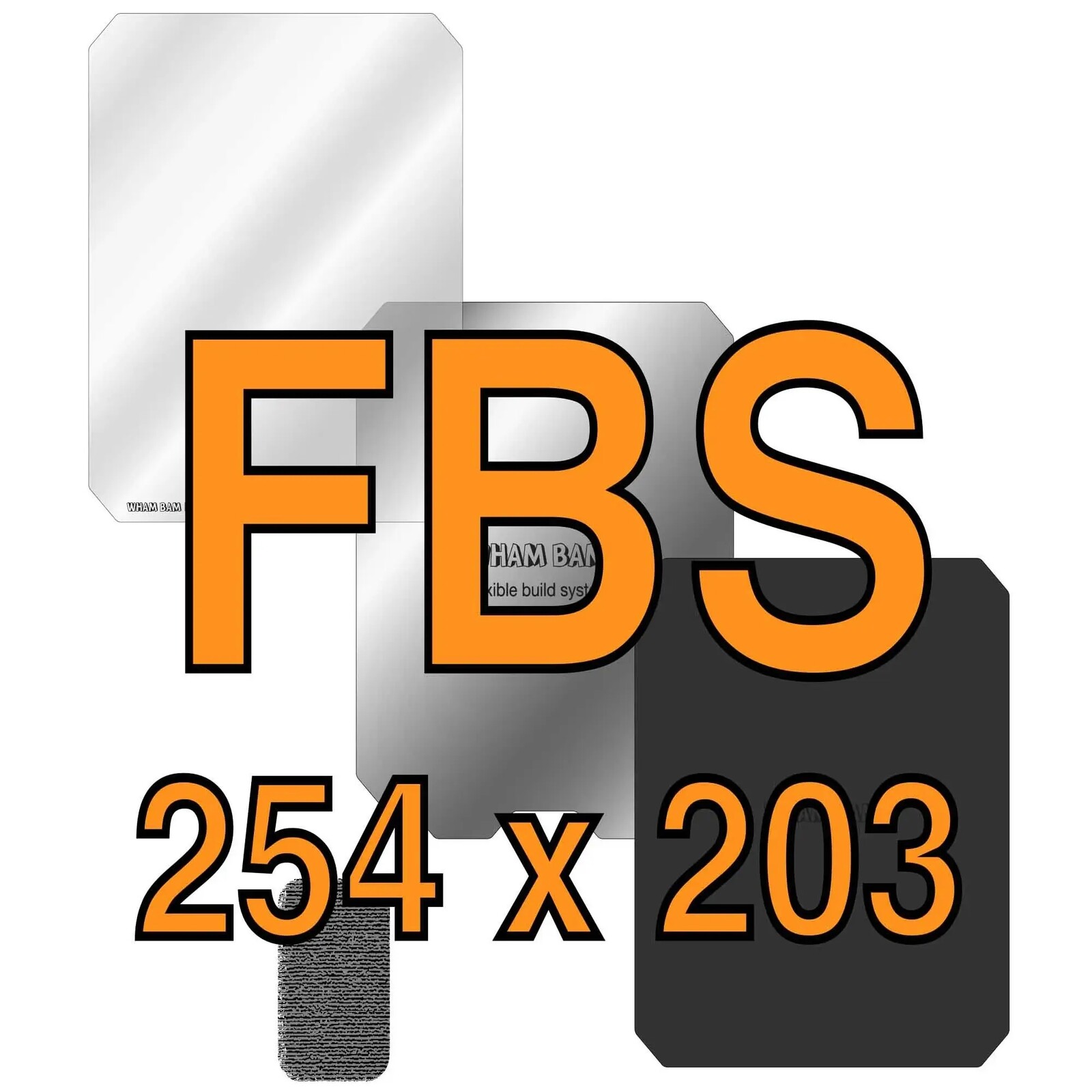 Wham Bam Fbs adhezivní podložka 254 mm x 203 mm