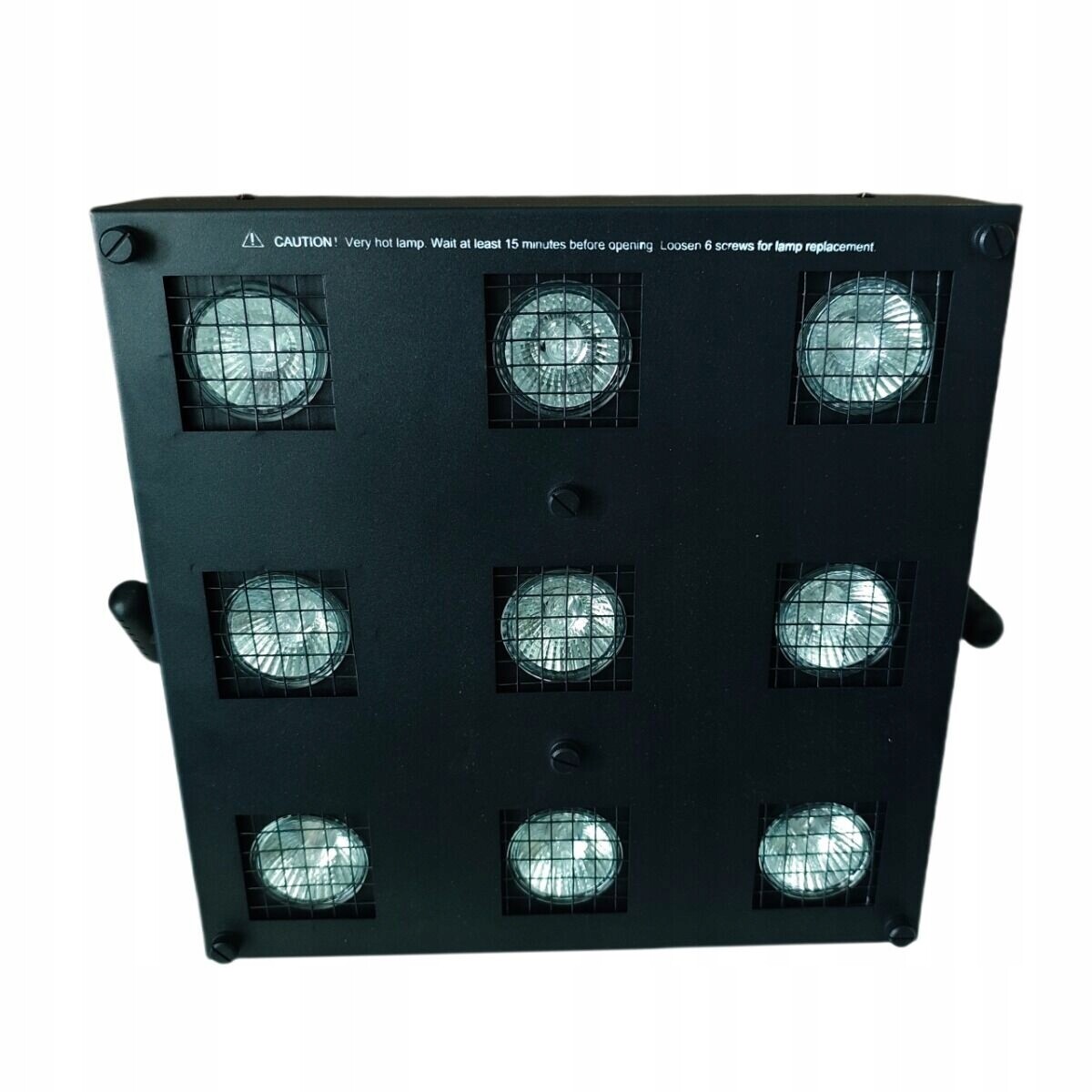 Light4Me Sun Panel blinder retro vintage jevištní osvětlení 9x35W DMX